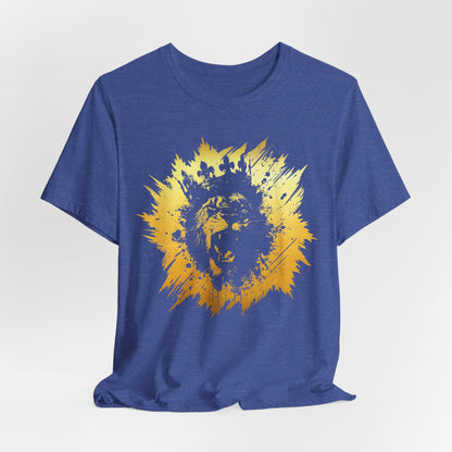 Golden King T-Shirt — Grunge King Graphic Tee