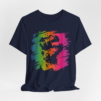 Fight the Power T‑Shirt — Neon Statement Tee