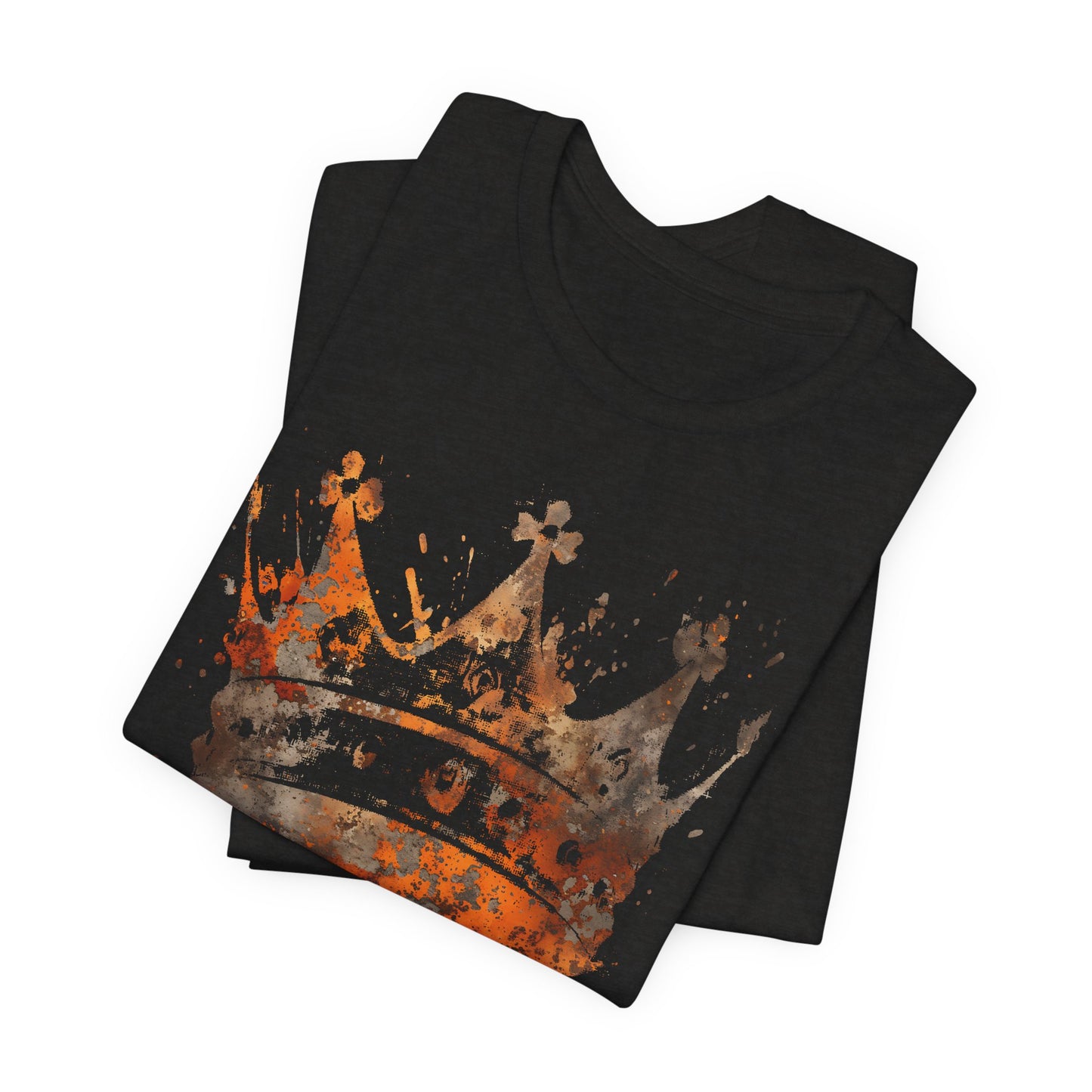 Heavy is the Head Tee — Regal Drip Graphic King Crown T-Shirt