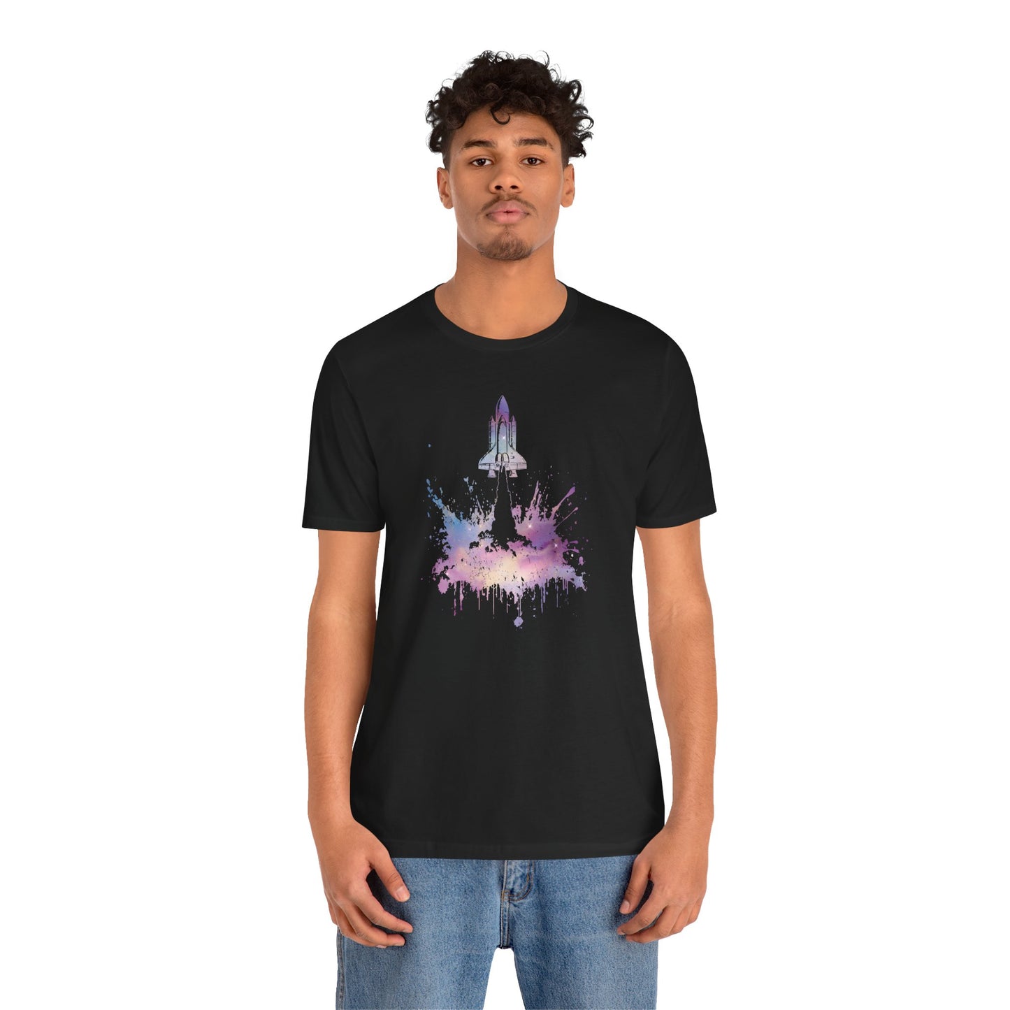 Galaxy Rocket Splash T-Shirt