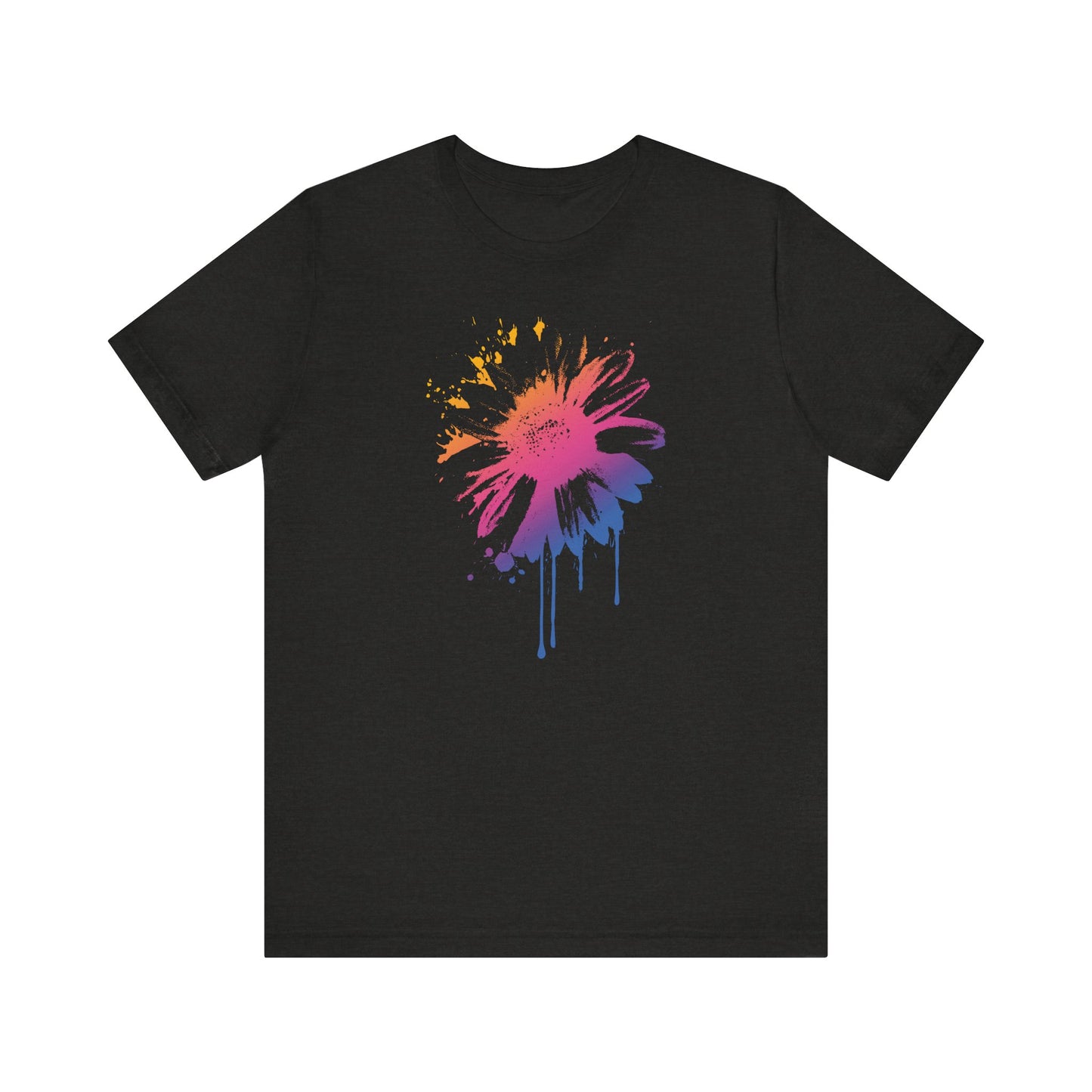 Paint-Splatter Daisy T-Shirt