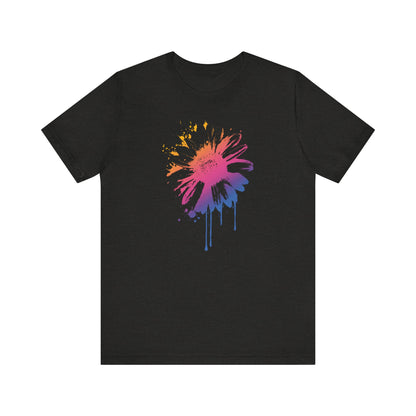 Paint-Splatter Daisy T-Shirt