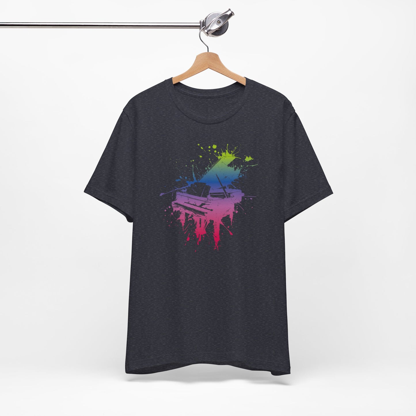 Play me to the Moon T‑Shirt — Colorful Music Lover Tee