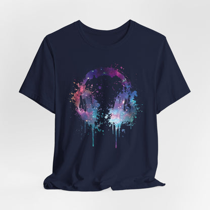 Out of this World Tunes T-Shirt — Artistic Music Tee for DJs & Music Lovers