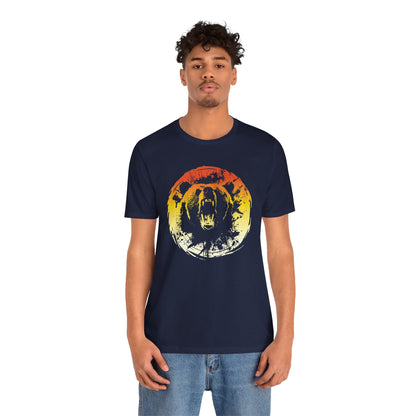 Roaring Grizzly Sunset Tee