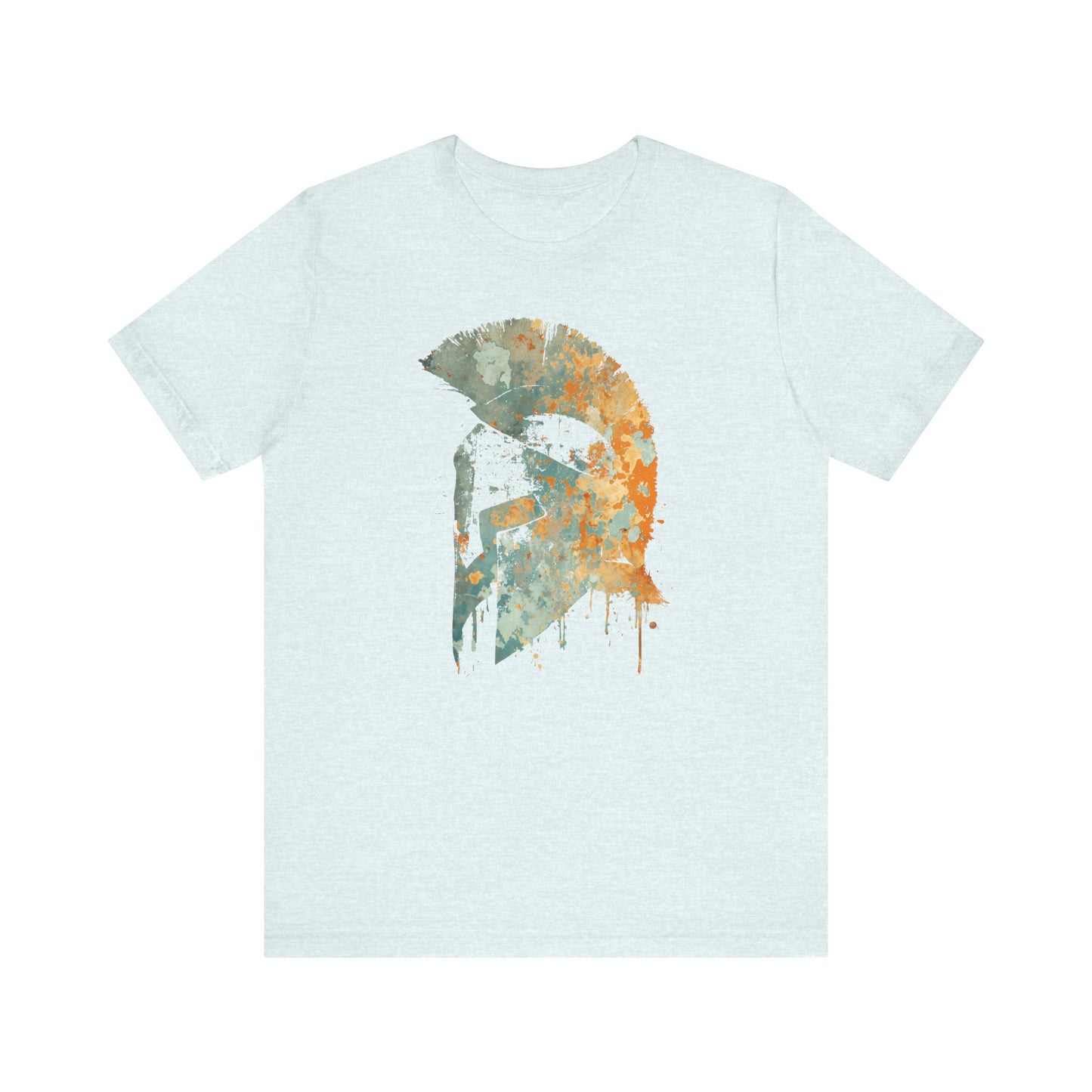 Spartan Helmet T‑Shirt — Rustic Warrior Graphic Tee