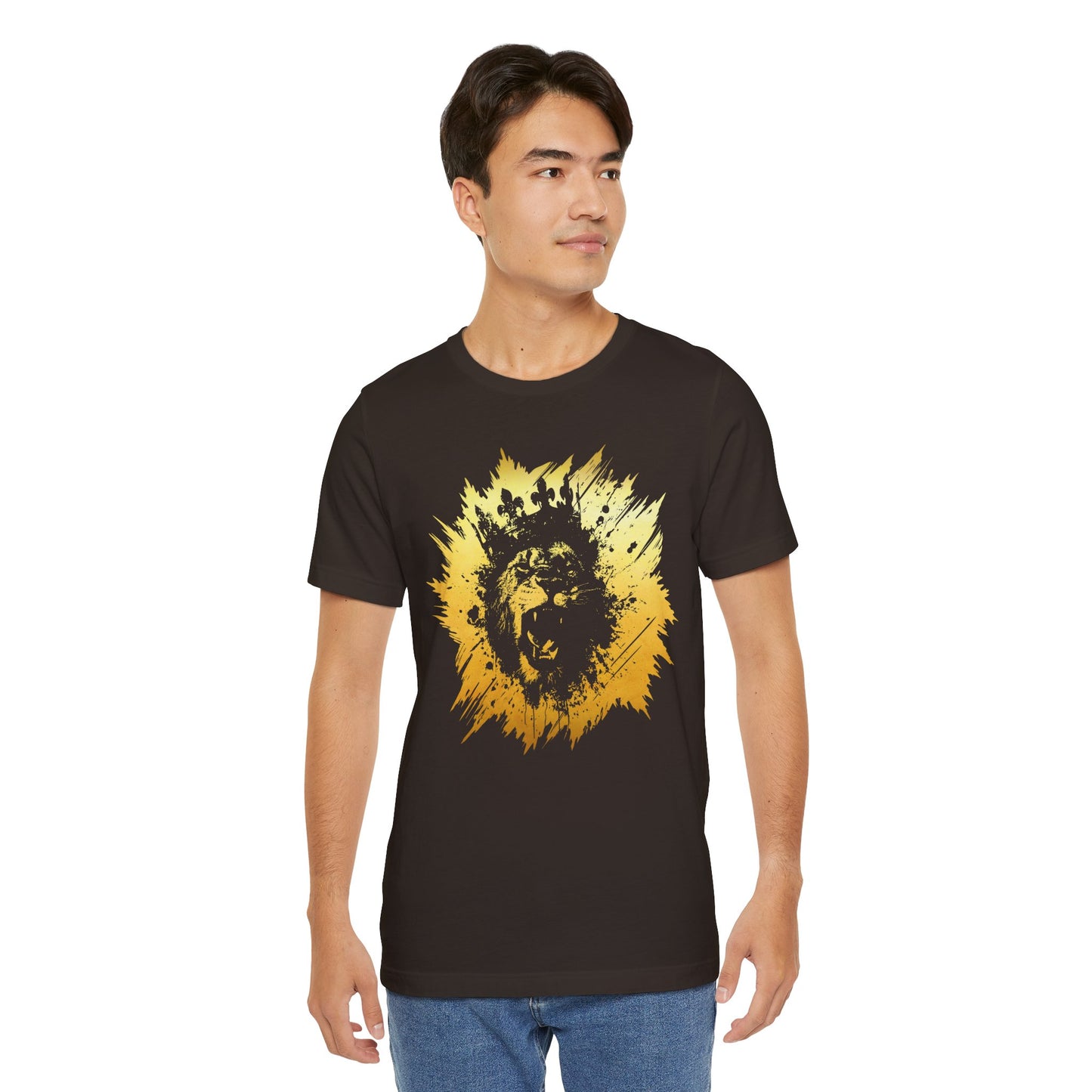 Golden King T-Shirt — Grunge King Graphic Tee