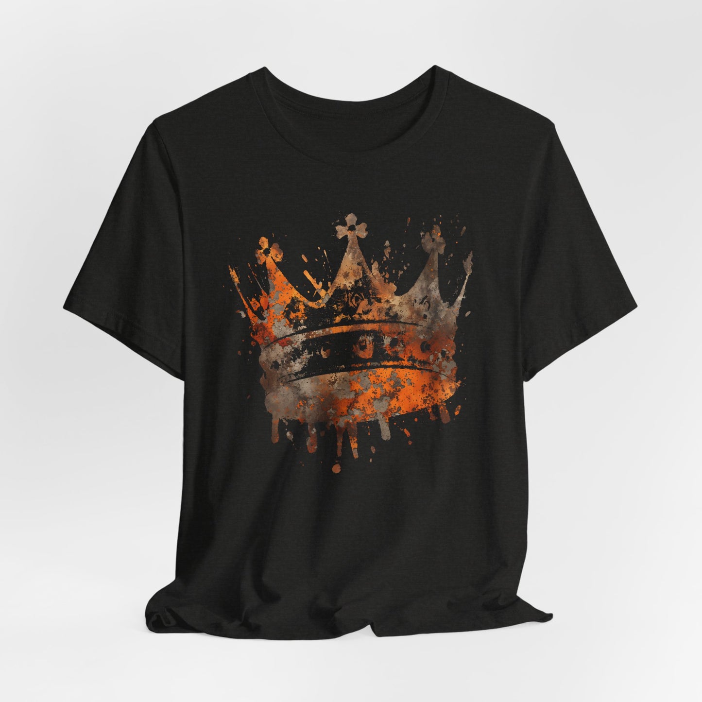 Heavy is the Head Tee — Regal Drip Graphic King Crown T-Shirt