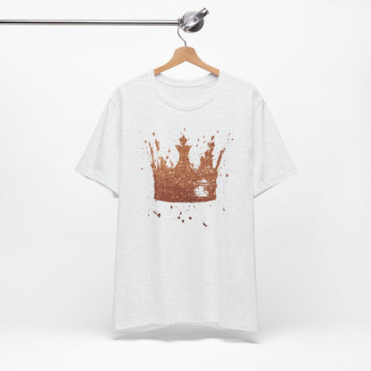 Golden Crown T-Shirt — Vintage Royalty Graphic Tee