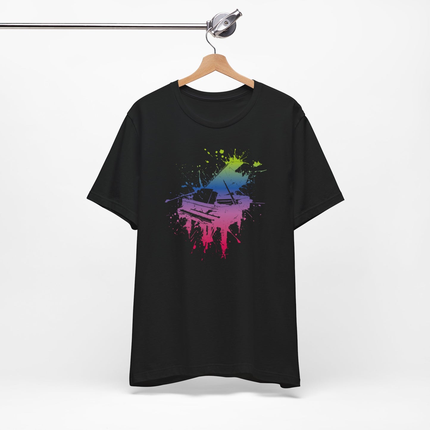 Play me to the Moon T‑Shirt — Colorful Music Lover Tee