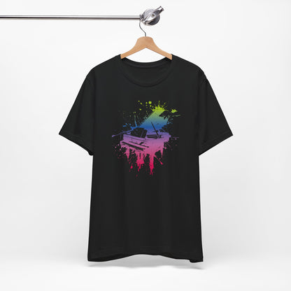 Play me to the Moon T‑Shirt — Colorful Music Lover Tee