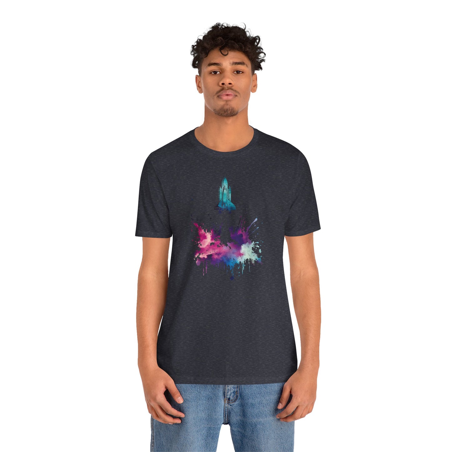 Galaxy Rocket Splash T-Shirt