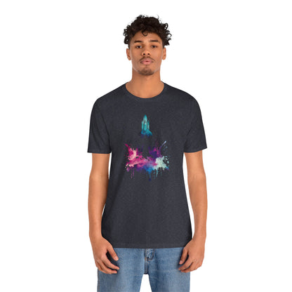 Galaxy Rocket Splash T-Shirt