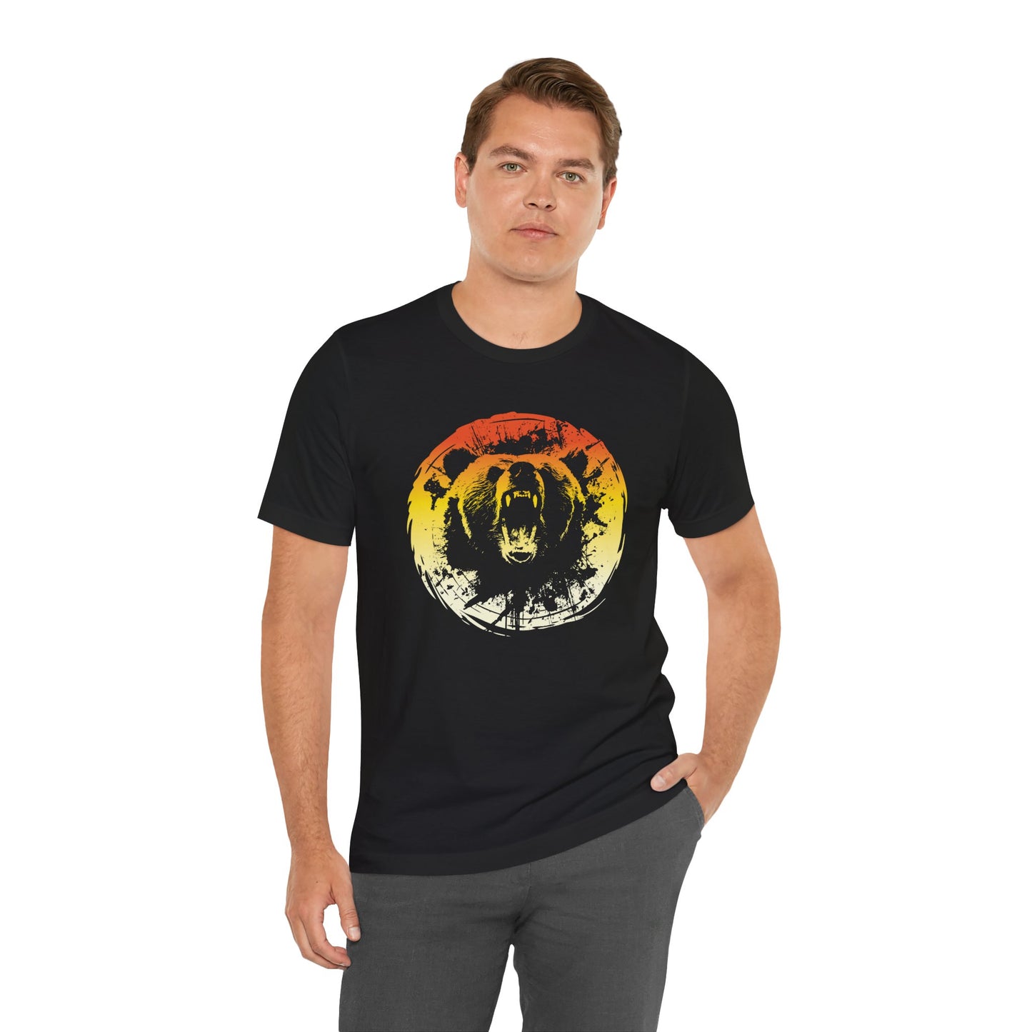 Roaring Grizzly Sunset Tee