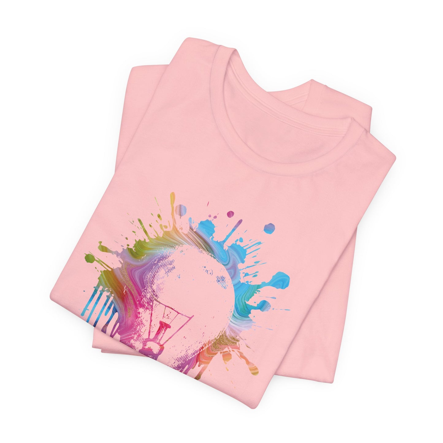 Creative Idea T-Shirt — Colorful Paint Splash Idea Tee