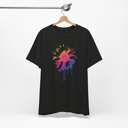 Paint-Splatter Daisy T-Shirt