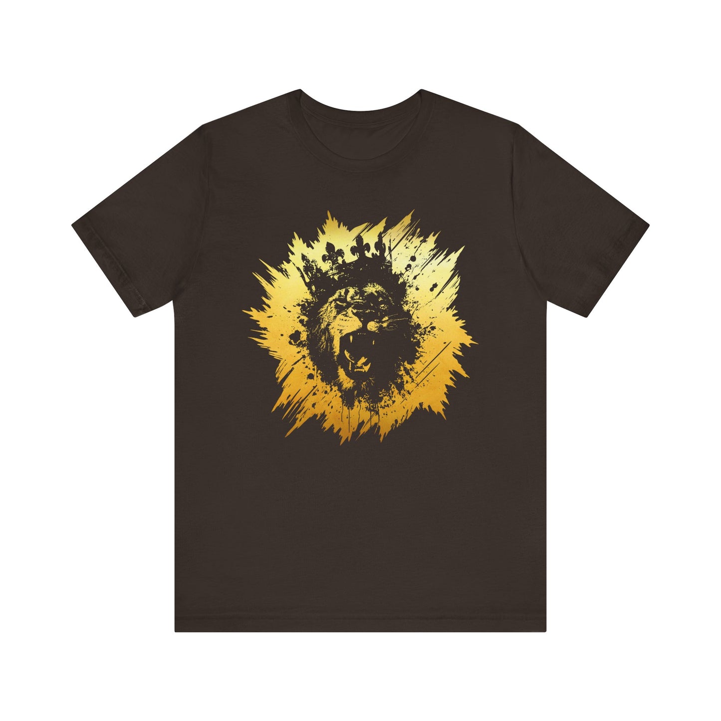 Golden King T-Shirt — Grunge King Graphic Tee