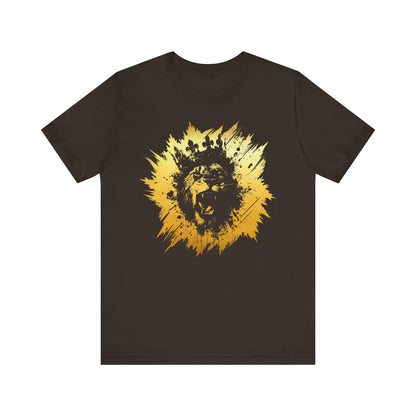 Golden King T-Shirt — Grunge King Graphic Tee