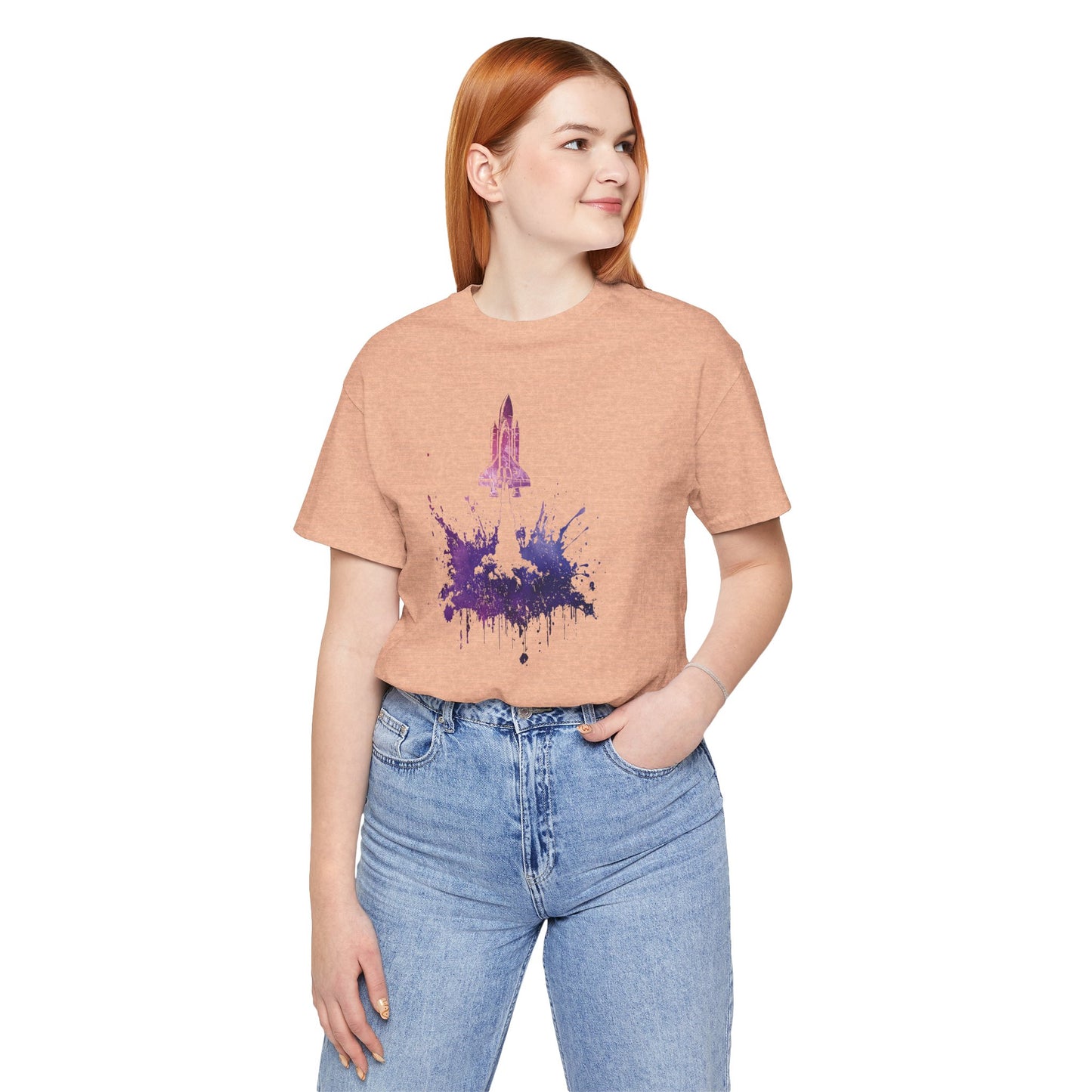 Galaxy Rocket Splash T-Shirt