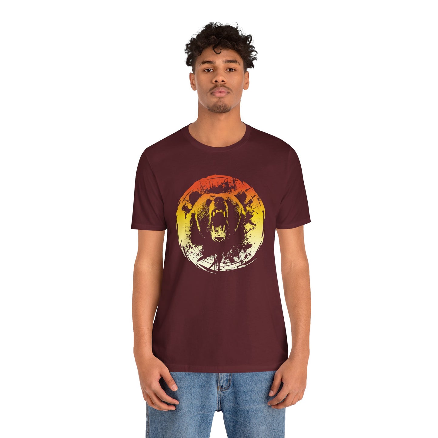 Roaring Grizzly Sunset Tee