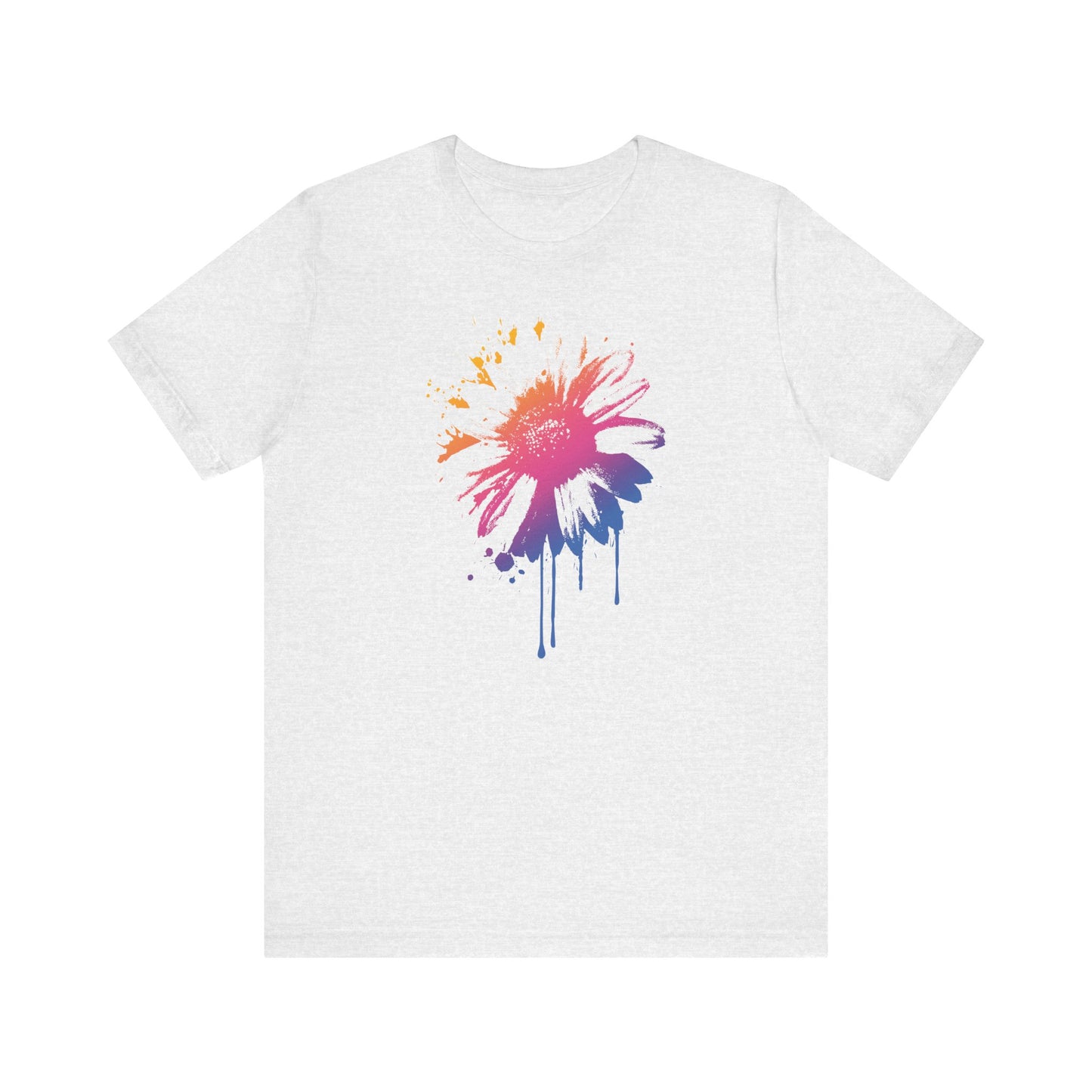 Paint-Splatter Daisy T-Shirt