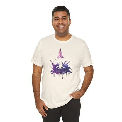 Galaxy Rocket Splash T-Shirt