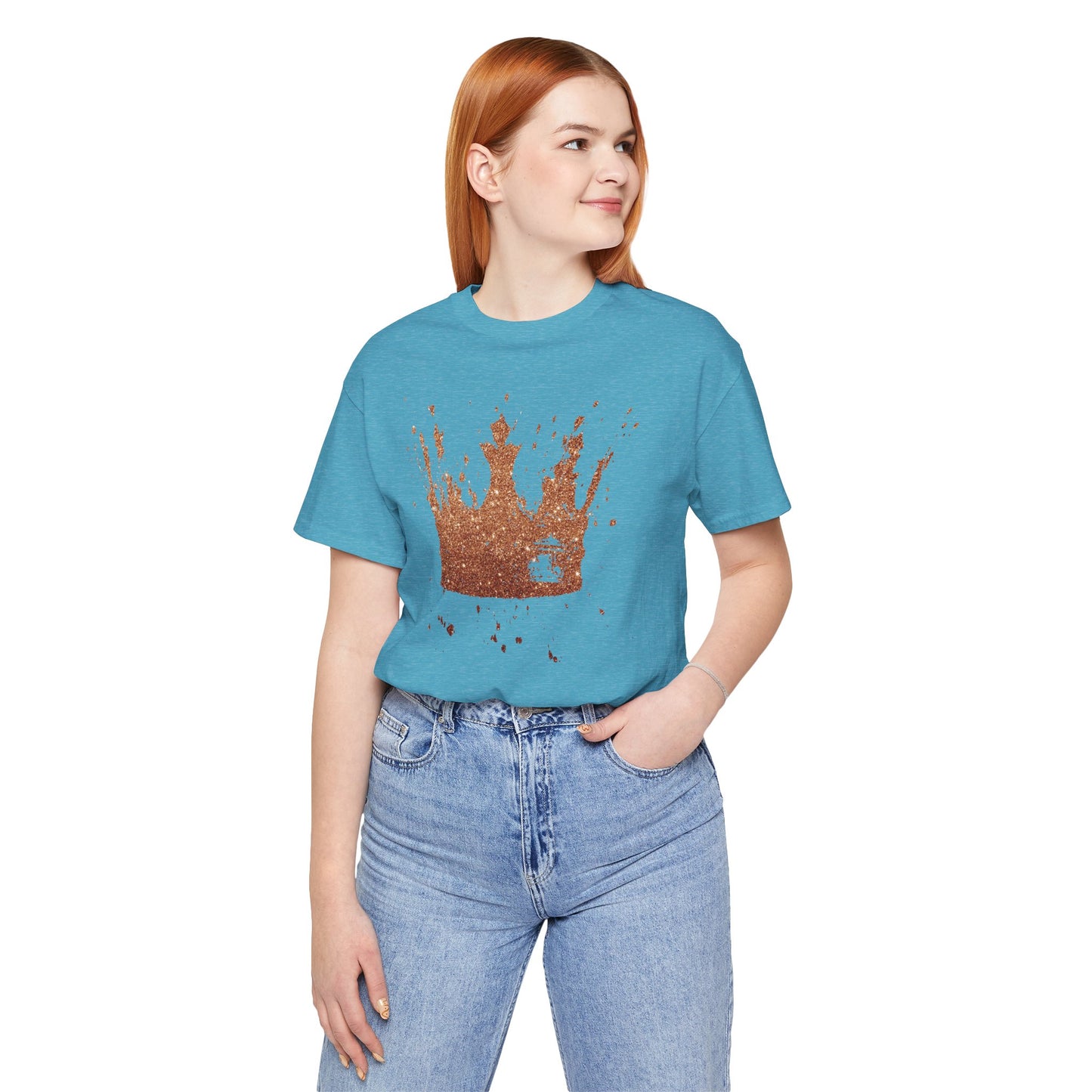 Golden Crown T-Shirt — Vintage Royalty Graphic Tee