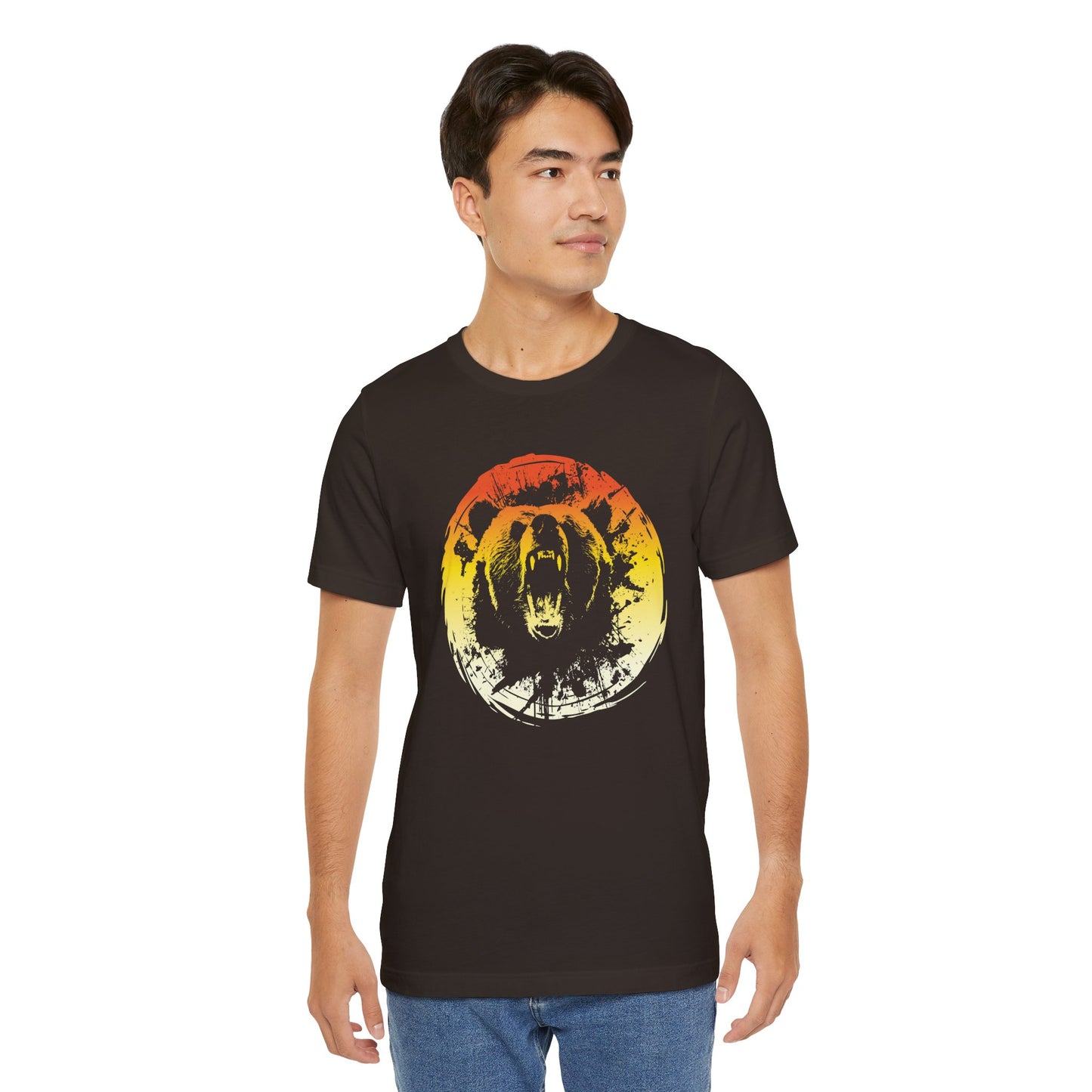 Roaring Grizzly Sunset Tee