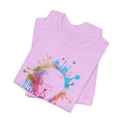 Creative Idea T-Shirt — Colorful Paint Splash Idea Tee