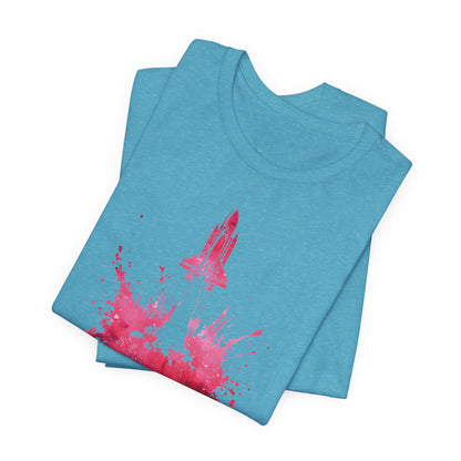 Galaxy Rocket Splash T-Shirt