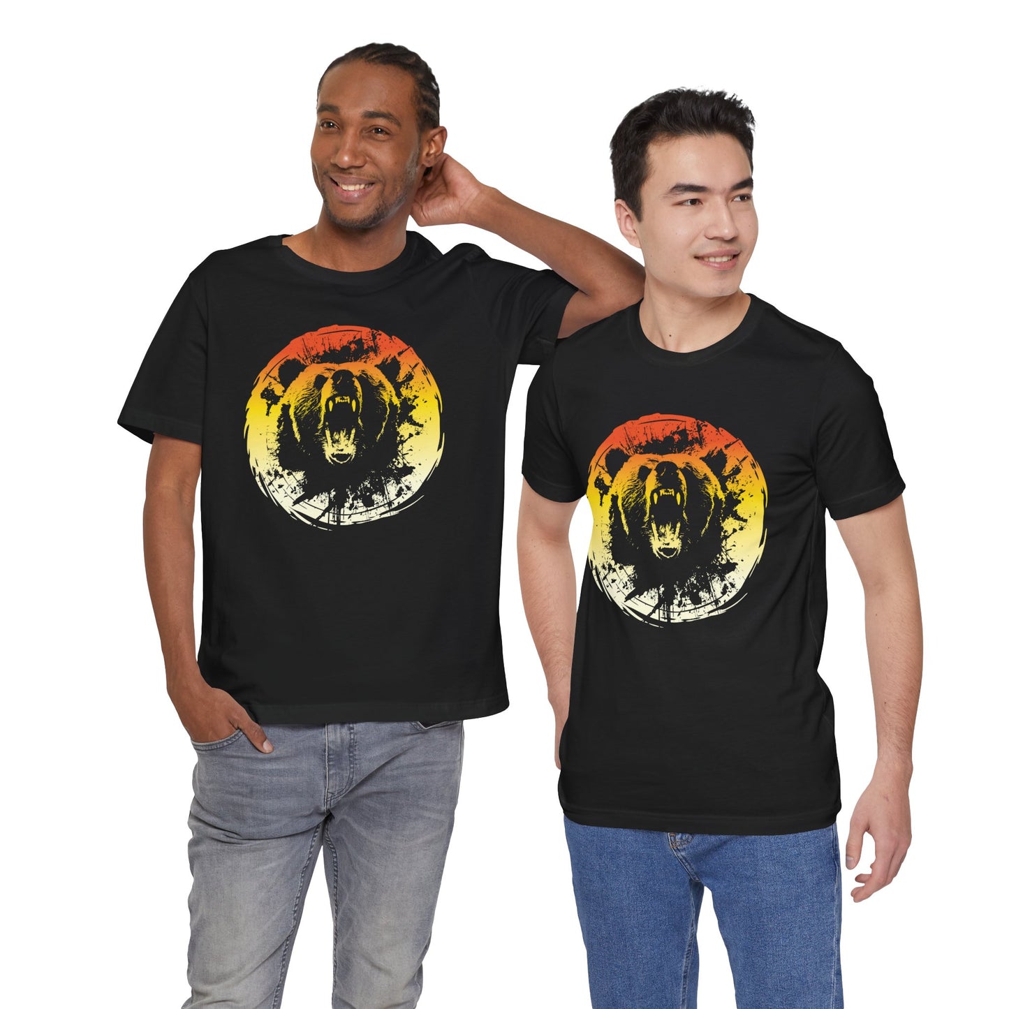 Roaring Grizzly Sunset Tee
