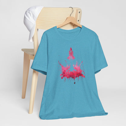 Galaxy Rocket Splash T-Shirt