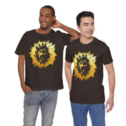 Golden King T-Shirt — Grunge King Graphic Tee
