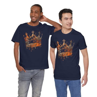 Heavy is the Head Tee — Regal Drip Graphic King Crown T-Shirt