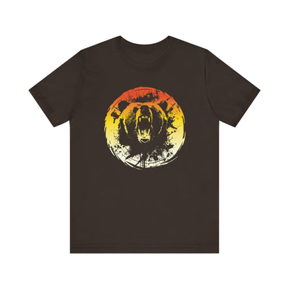 Roaring Grizzly Sunset Tee