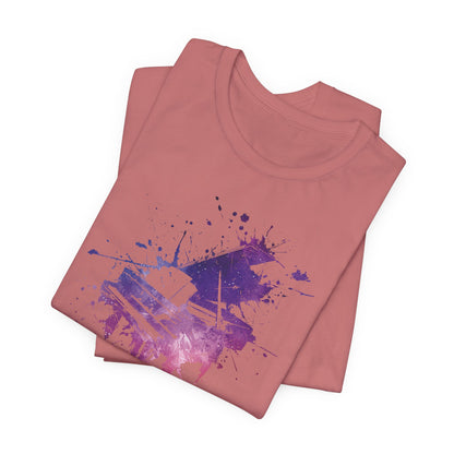 Play me to the Moon T‑Shirt — Colorful Music Lover Tee