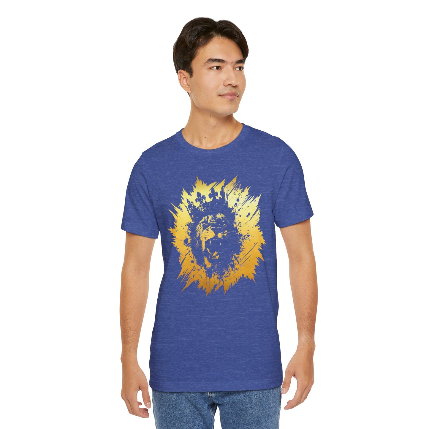 Golden King T-Shirt — Grunge King Graphic Tee