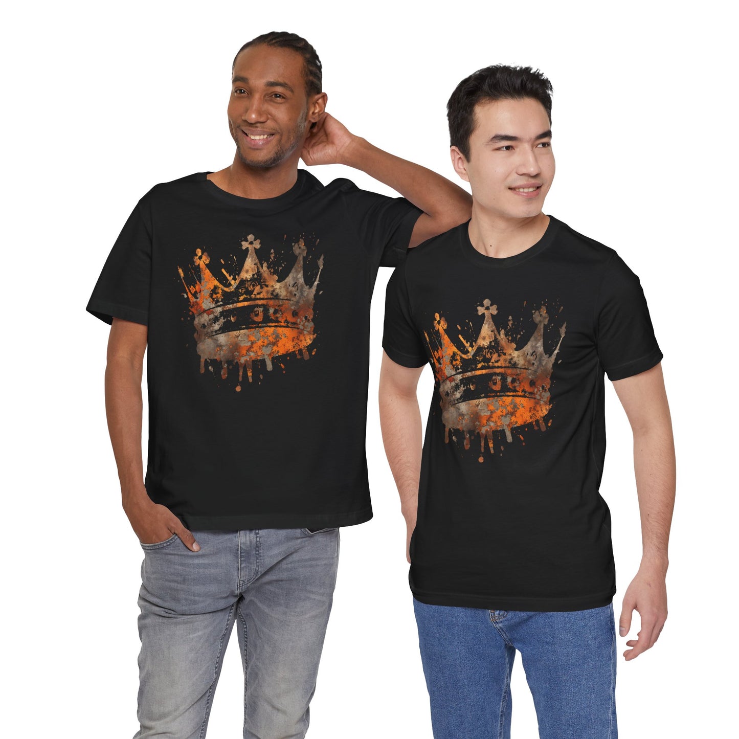 Heavy is the Head Tee — Regal Drip Graphic King Crown T-Shirt