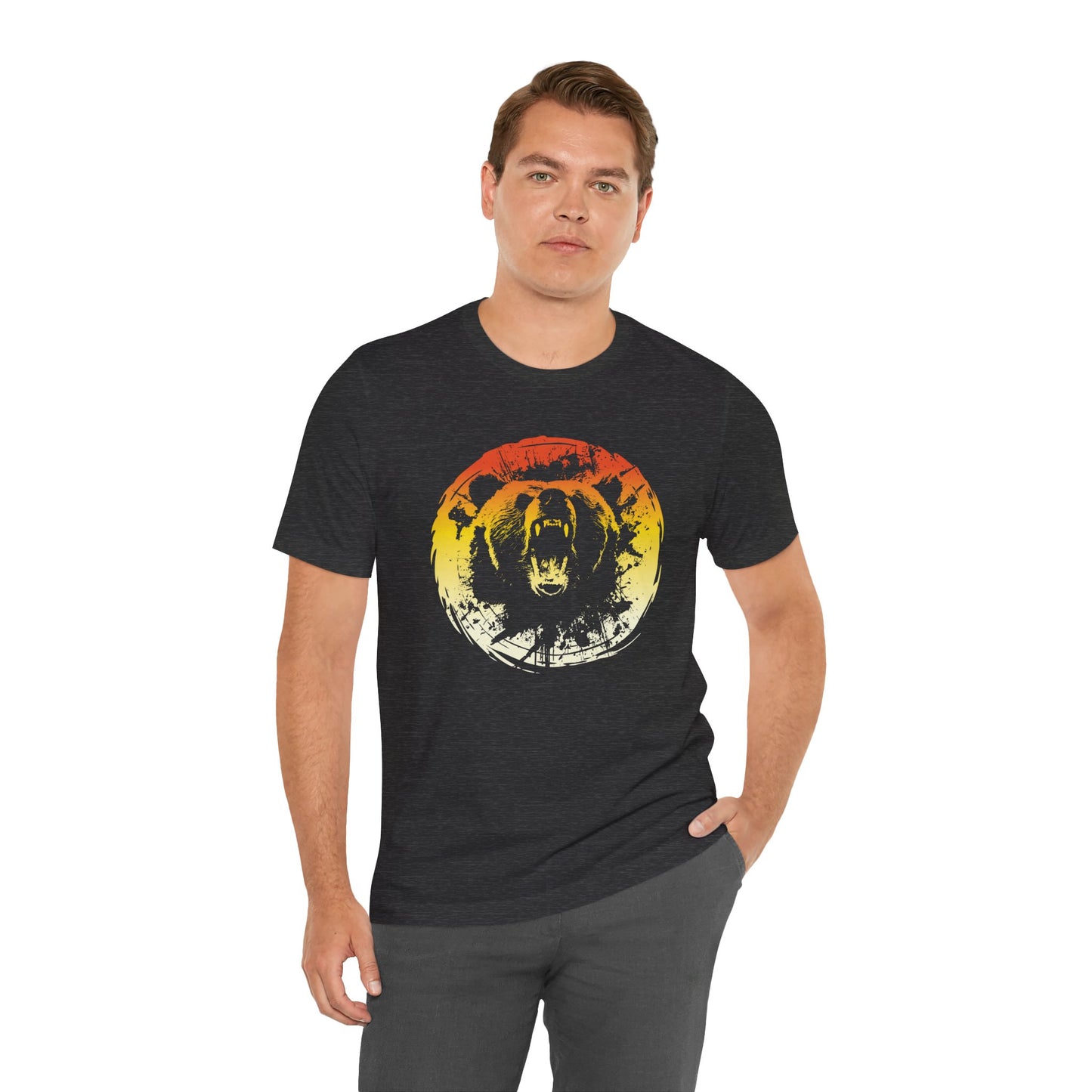 Roaring Grizzly Sunset Tee