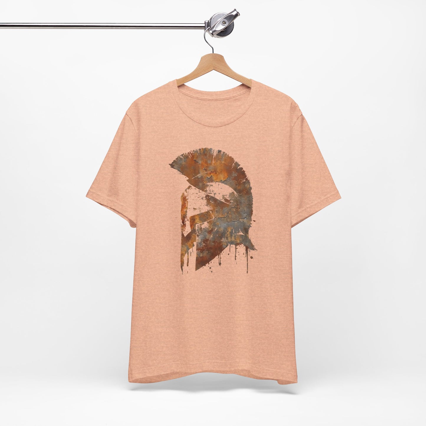 Spartan Helmet T‑Shirt — Rustic Warrior Graphic Tee