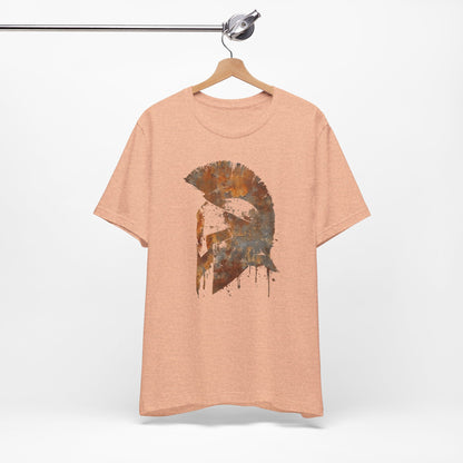 Spartan Helmet T‑Shirt — Rustic Warrior Graphic Tee