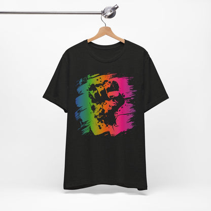 Fight the Power T‑Shirt — Neon Statement Tee