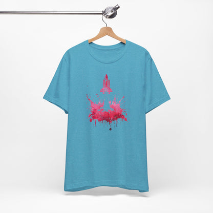 Galaxy Rocket Splash T-Shirt