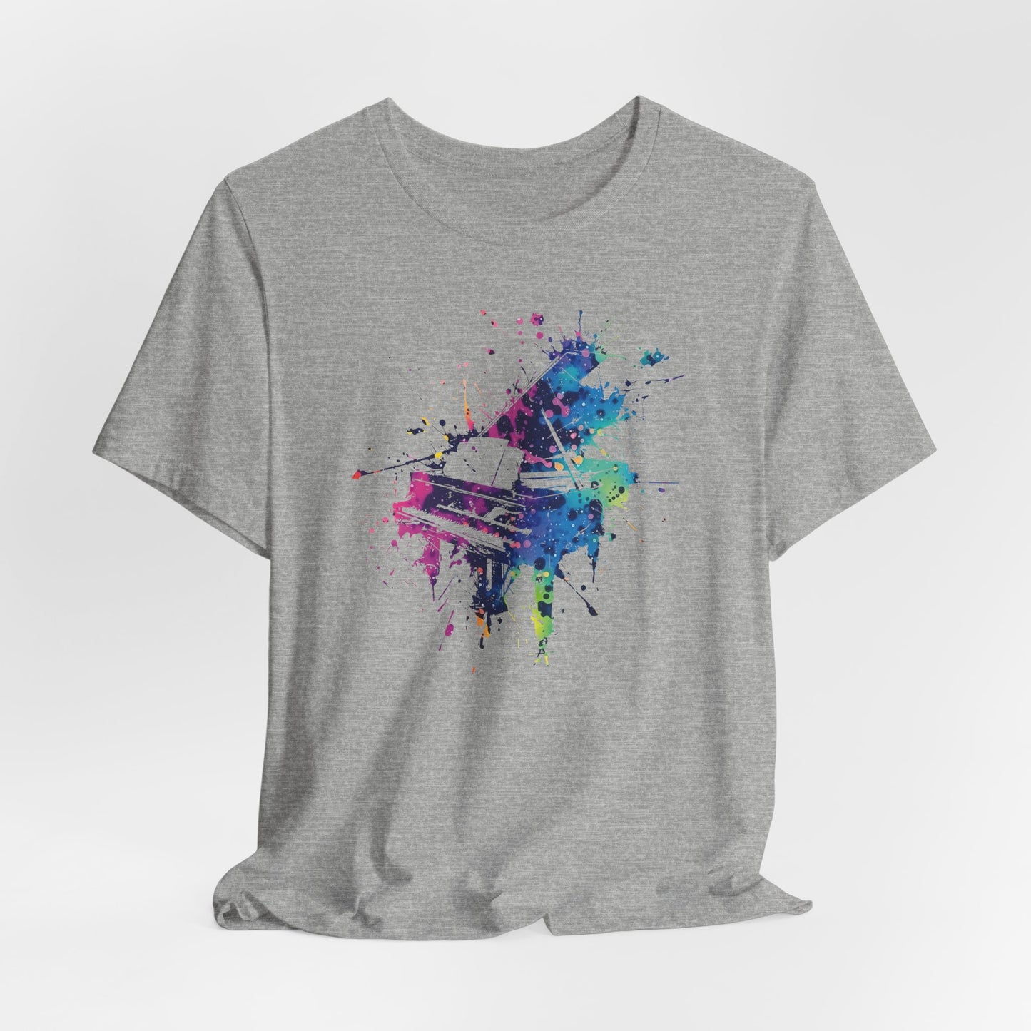 Play me to the Moon T‑Shirt — Colorful Music Lover Tee