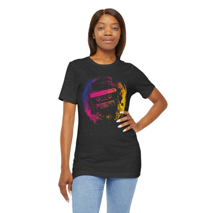 Retro Cassette Tape Tee — Vintage 80s Music Graphic T-Shirt