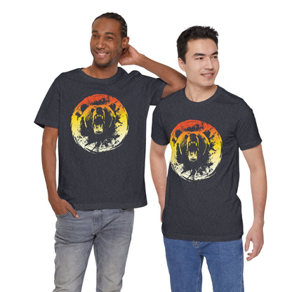 Roaring Grizzly Sunset Tee