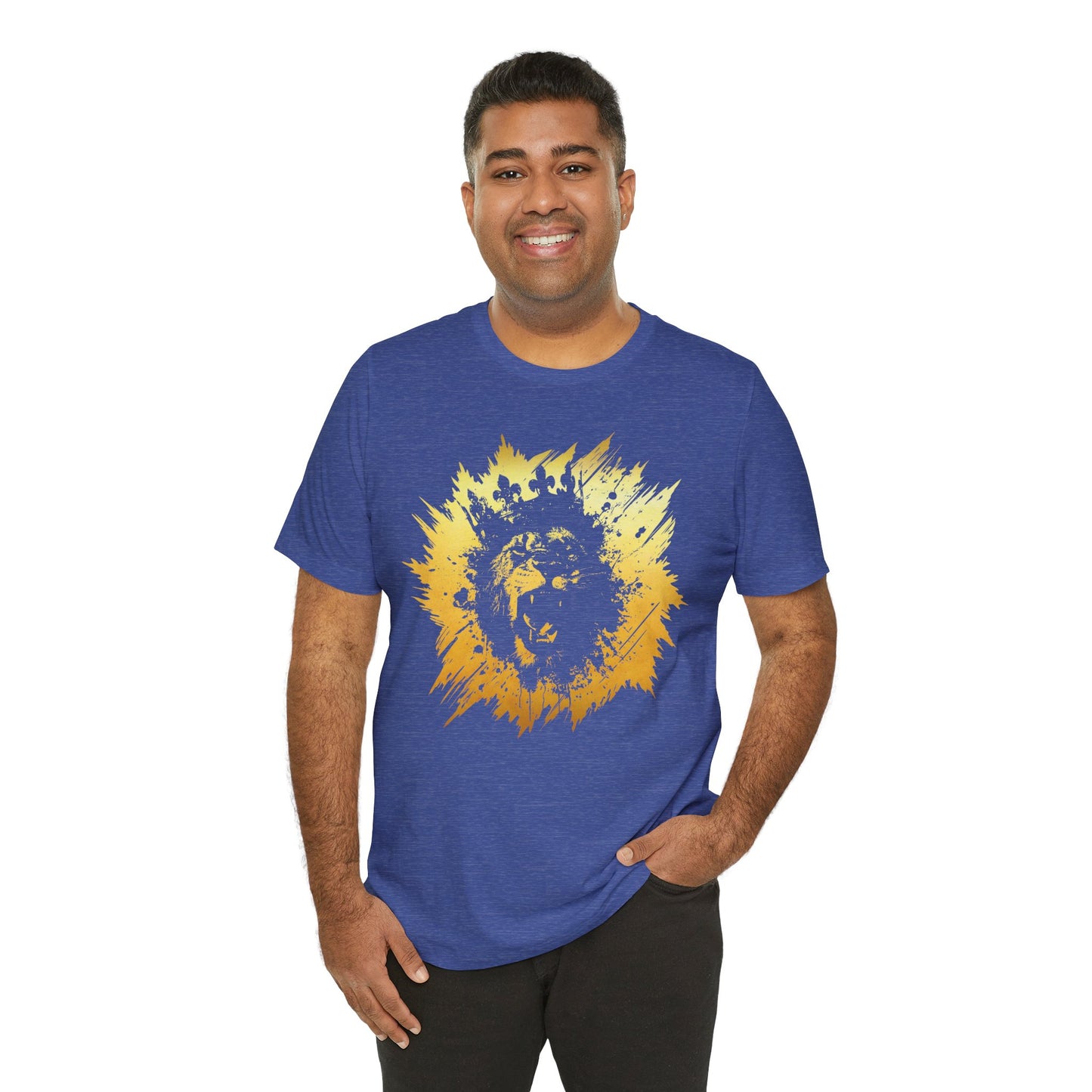 Golden King T-Shirt — Grunge King Graphic Tee