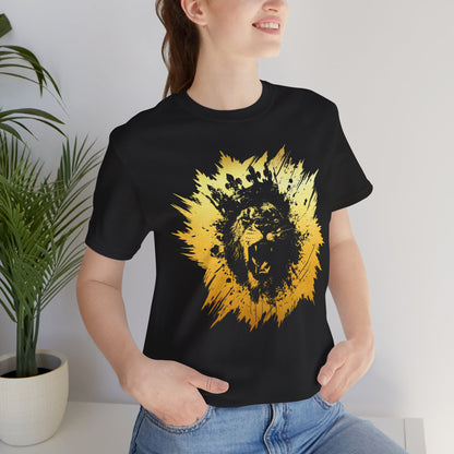 Golden King T-Shirt — Grunge King Graphic Tee