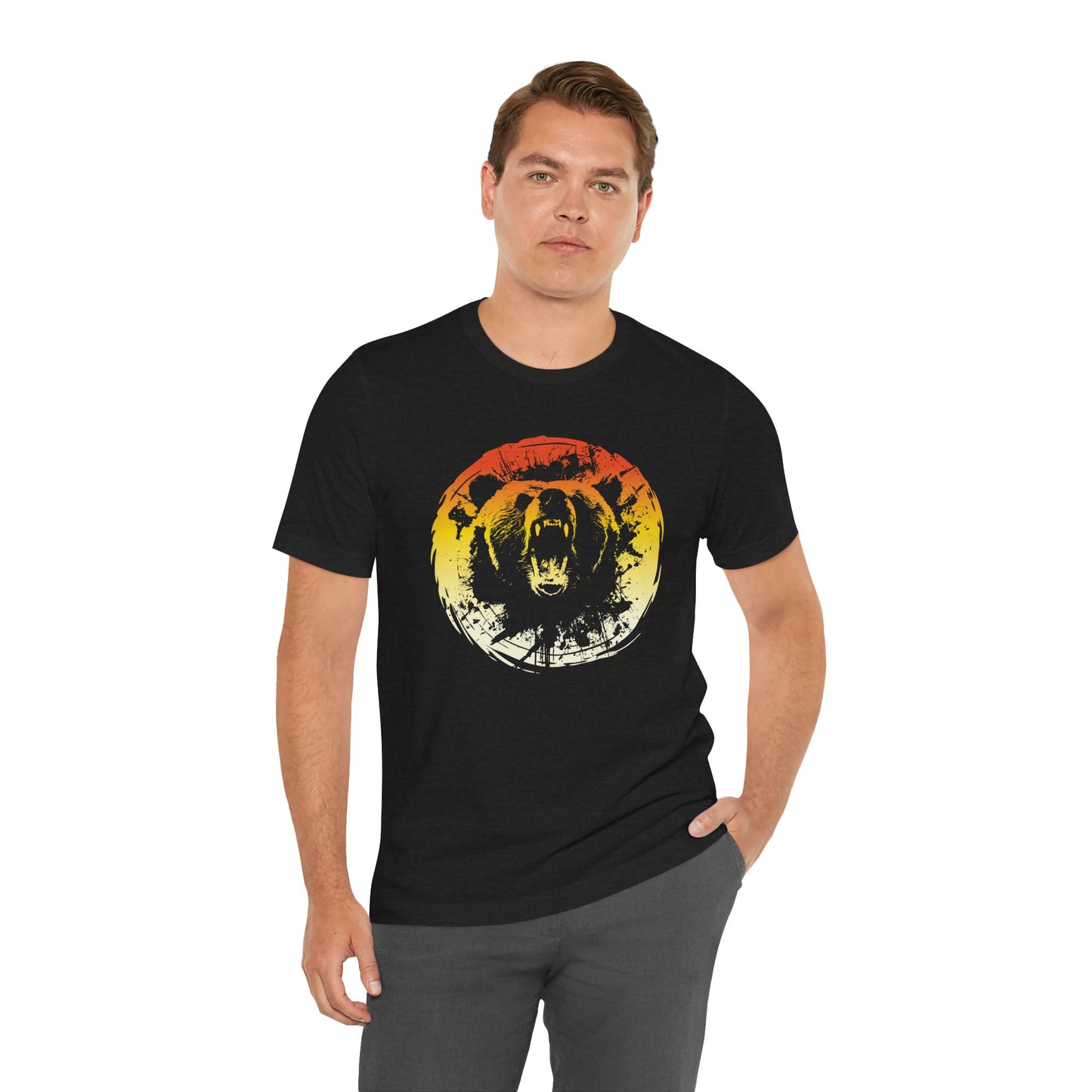 Roaring Grizzly Sunset Tee