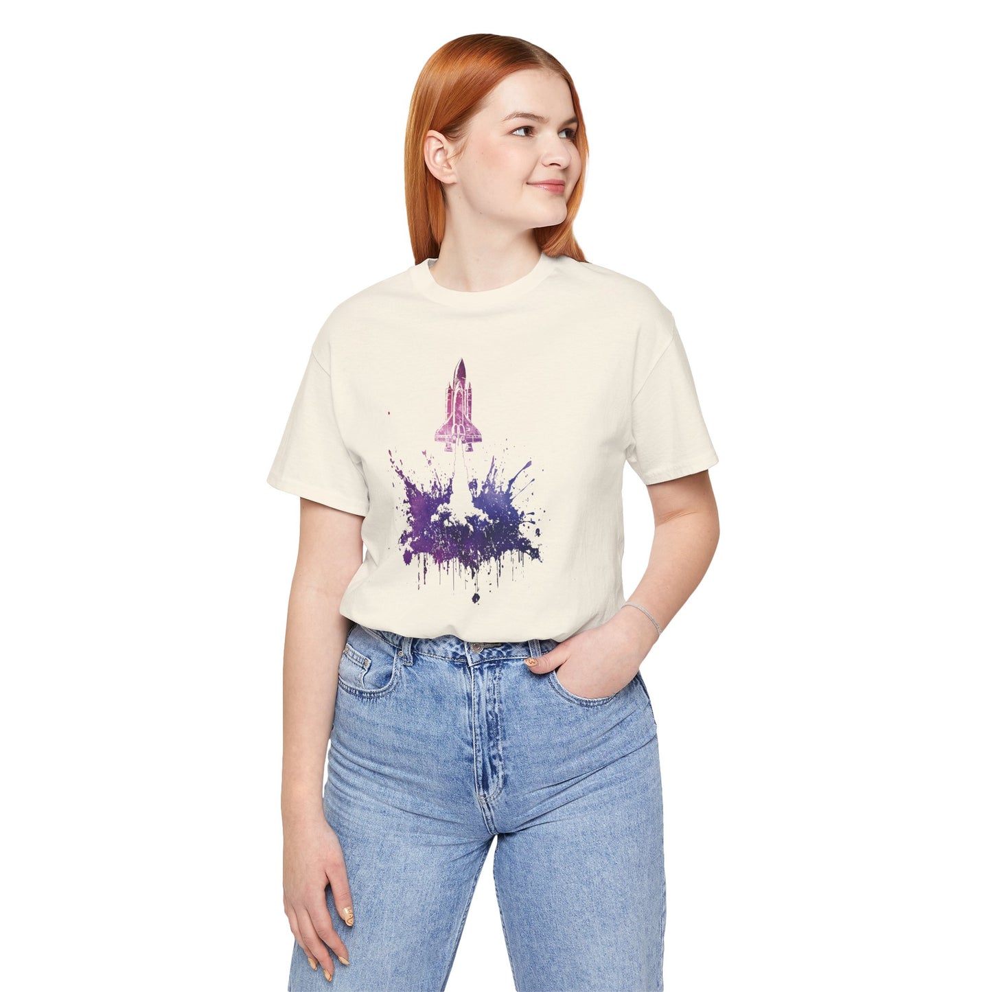 Galaxy Rocket Splash T-Shirt